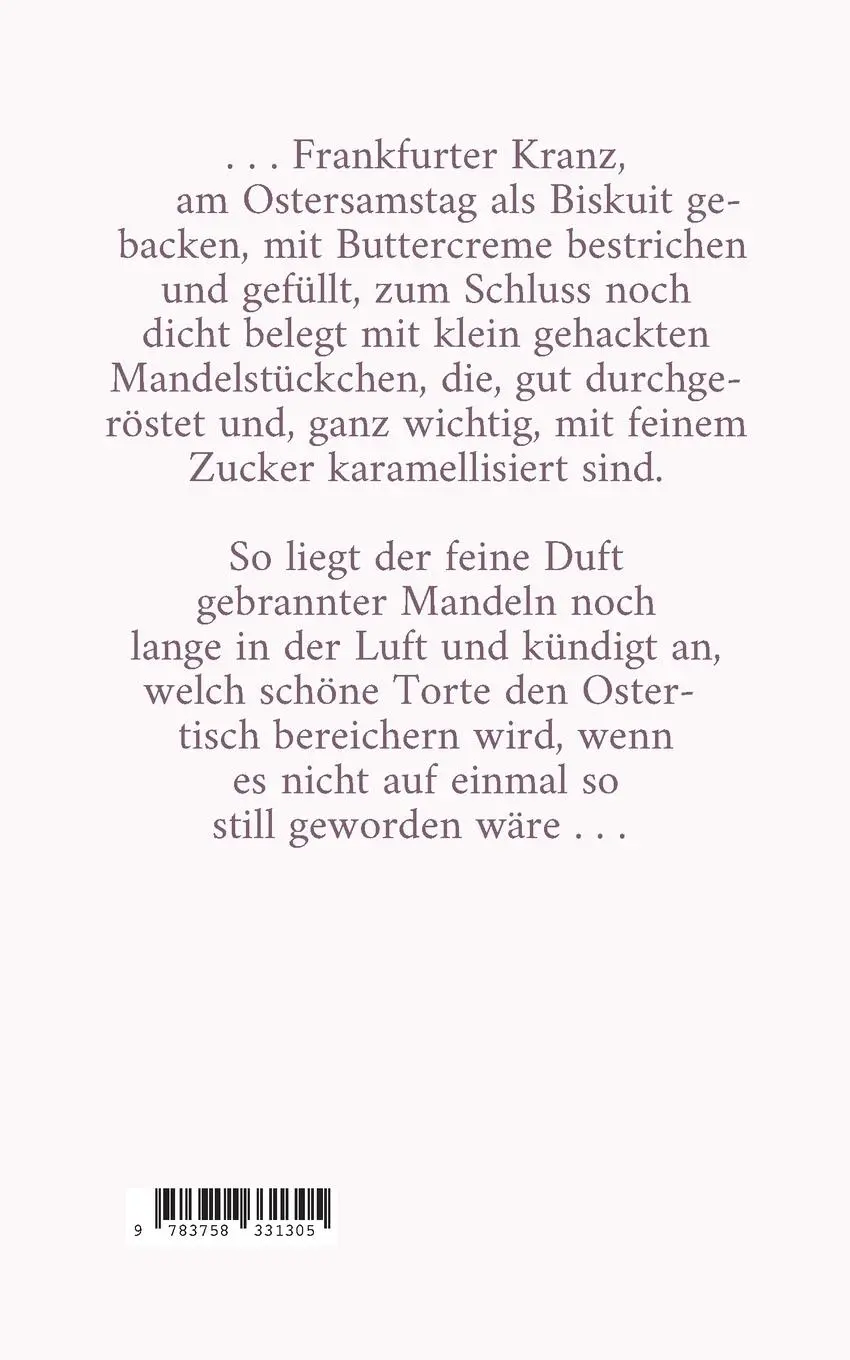 Rückseite: 9783758331305 | Frankfurter Kranz | Erzählung | Ulrich Schulz | Taschenbuch | 104 S.