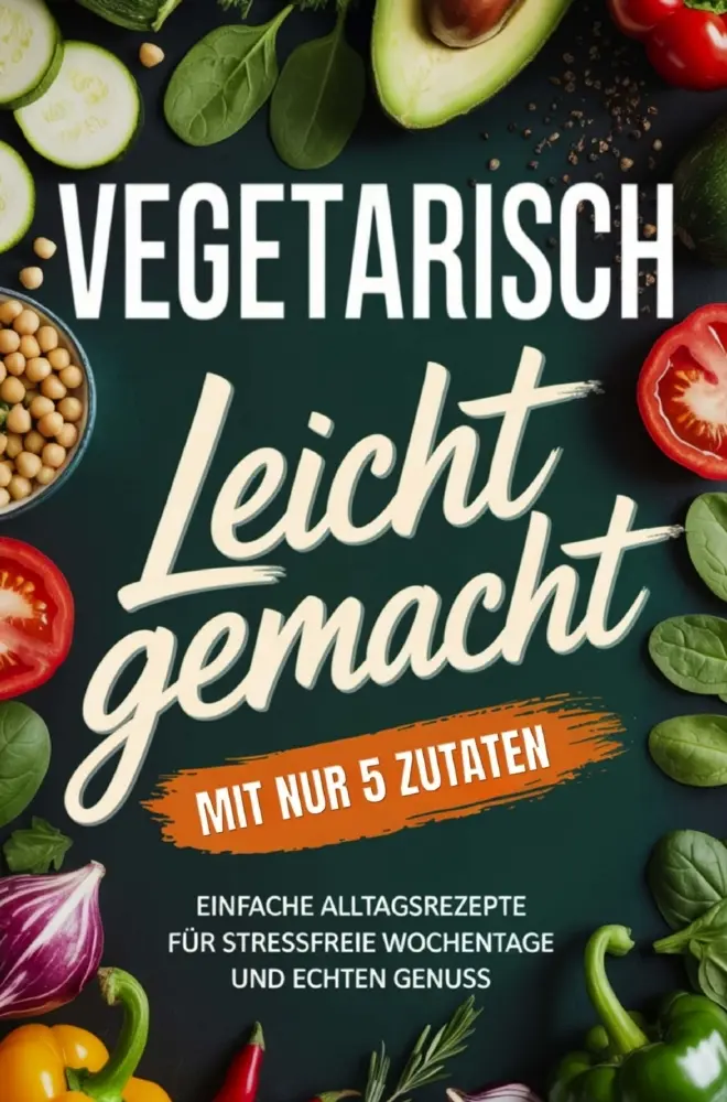 Cover: 9783912221305 | Vegetarisch leicht gemacht mit nur 5 Zutaten: Einfache...