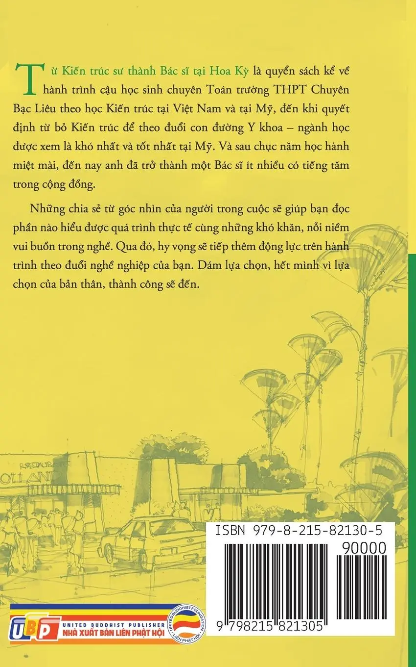 Rückseite: 9798215821305 | T¿ Ki¿n Trúc S¿ Thành Bác S¿ T¿i Hoa K¿ | BS. Hu¿nh Wynn Tr¿n | Buch