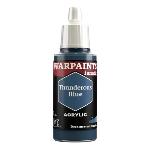 Cover: 5713799301405 | Warpaints Fanatic: Thunderous Blue | The Army Painter