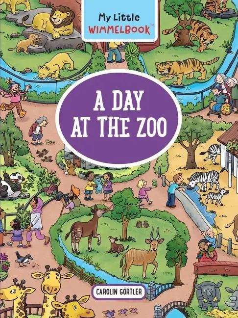 Cover: 9781891011405 | My Little Wimmelbook(r) - A Day at the Zoo | Carolin Görtler | Buch