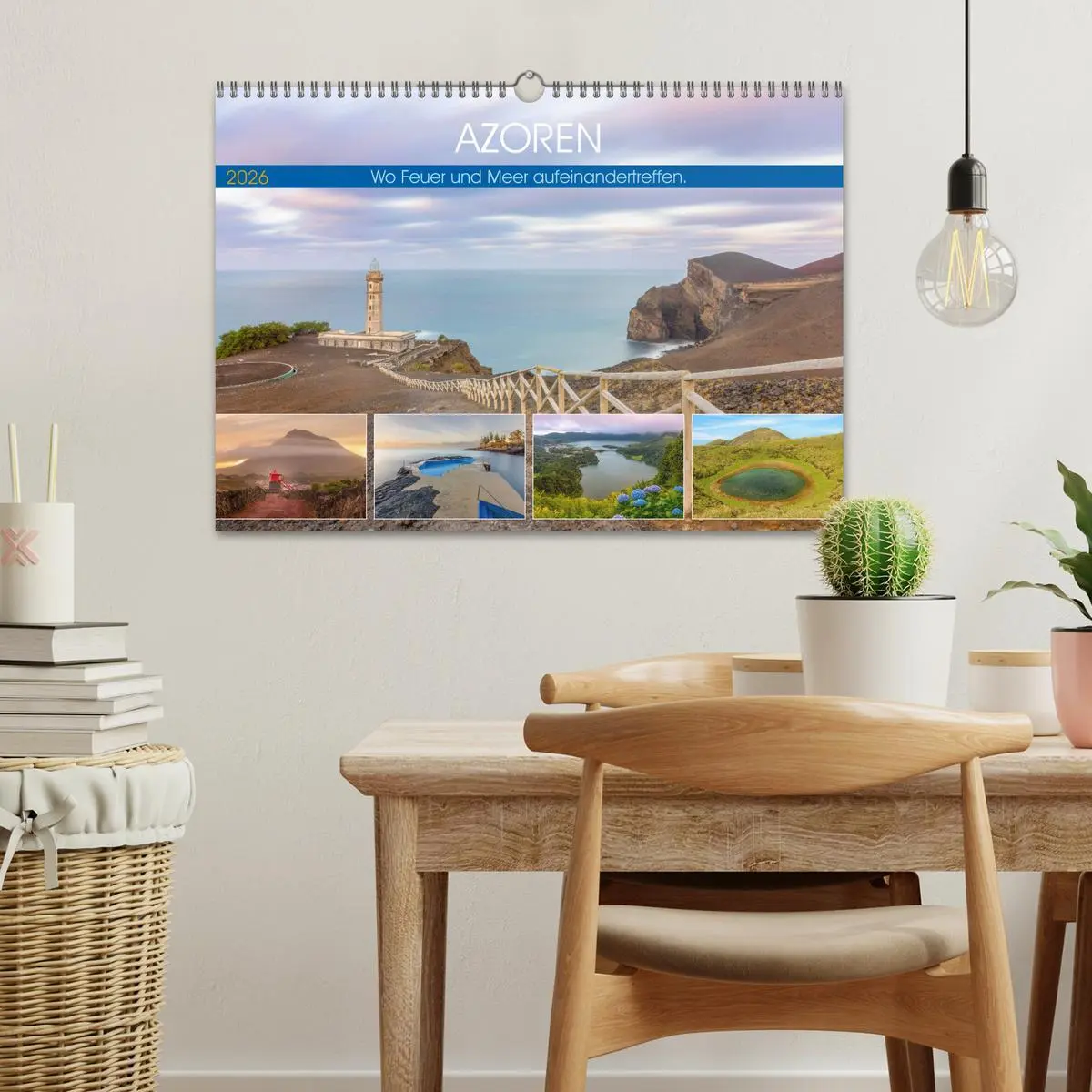 Bild: 9783457291405 | Azoren, Wo Feuer und Meer aufeinandertreffen. (Wandkalender 2026...
