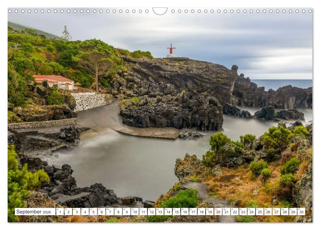 Bild: 9783457291405 | Azoren, Wo Feuer und Meer aufeinandertreffen. (Wandkalender 2026...