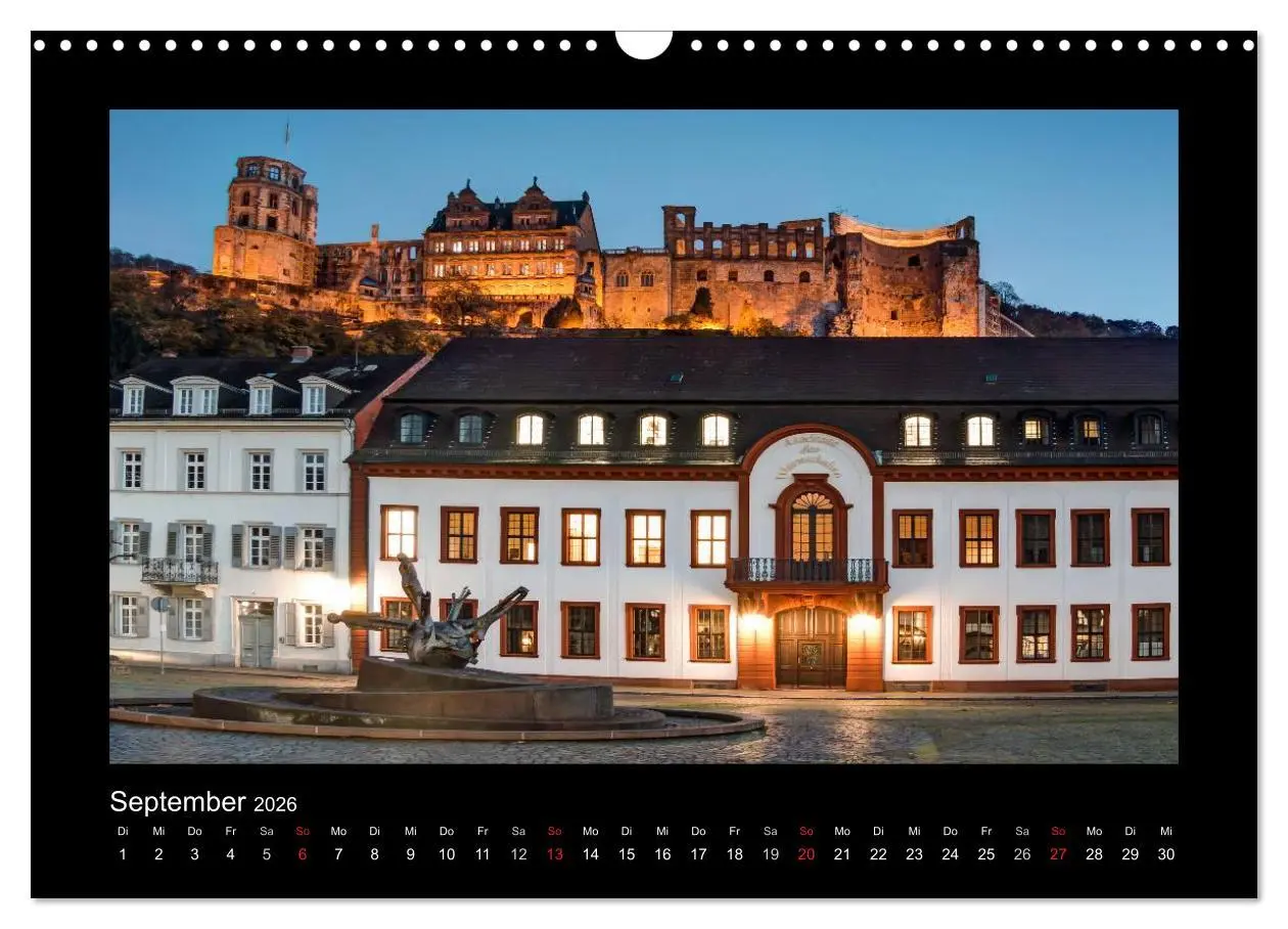 Bild: 9783516071405 | Heidelberg Views - Heidelberger Ansichten (Wandkalender 2026 DIN A3...