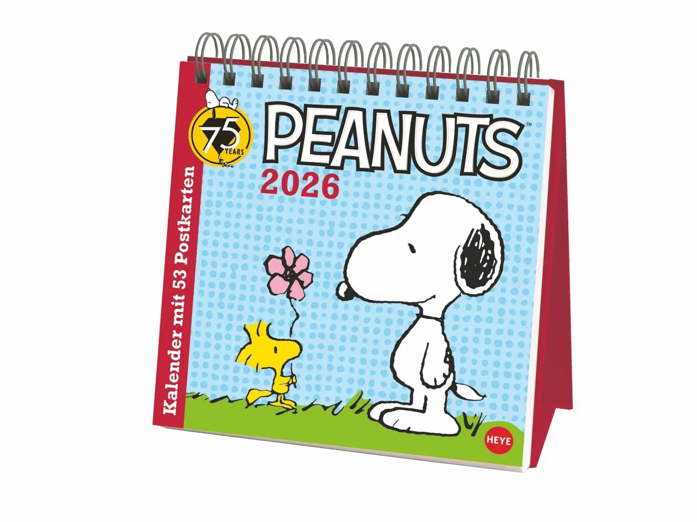 Cover: 9783756411405 | Peanuts Premium-Postkartenkalender 2026 | Heye | Kalender | 54 S.