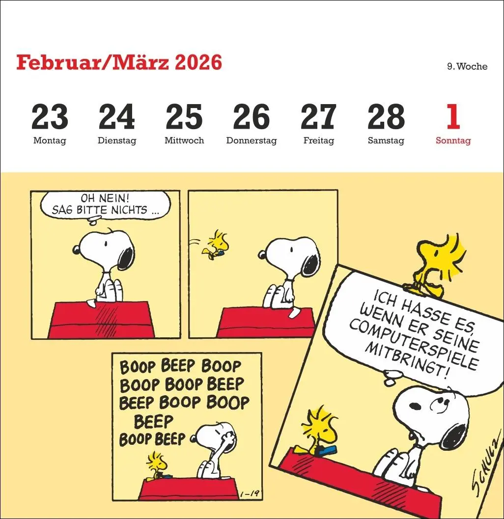 Bild: 9783756411405 | Peanuts Premium-Postkartenkalender 2026 | Heye | Kalender | 54 S.
