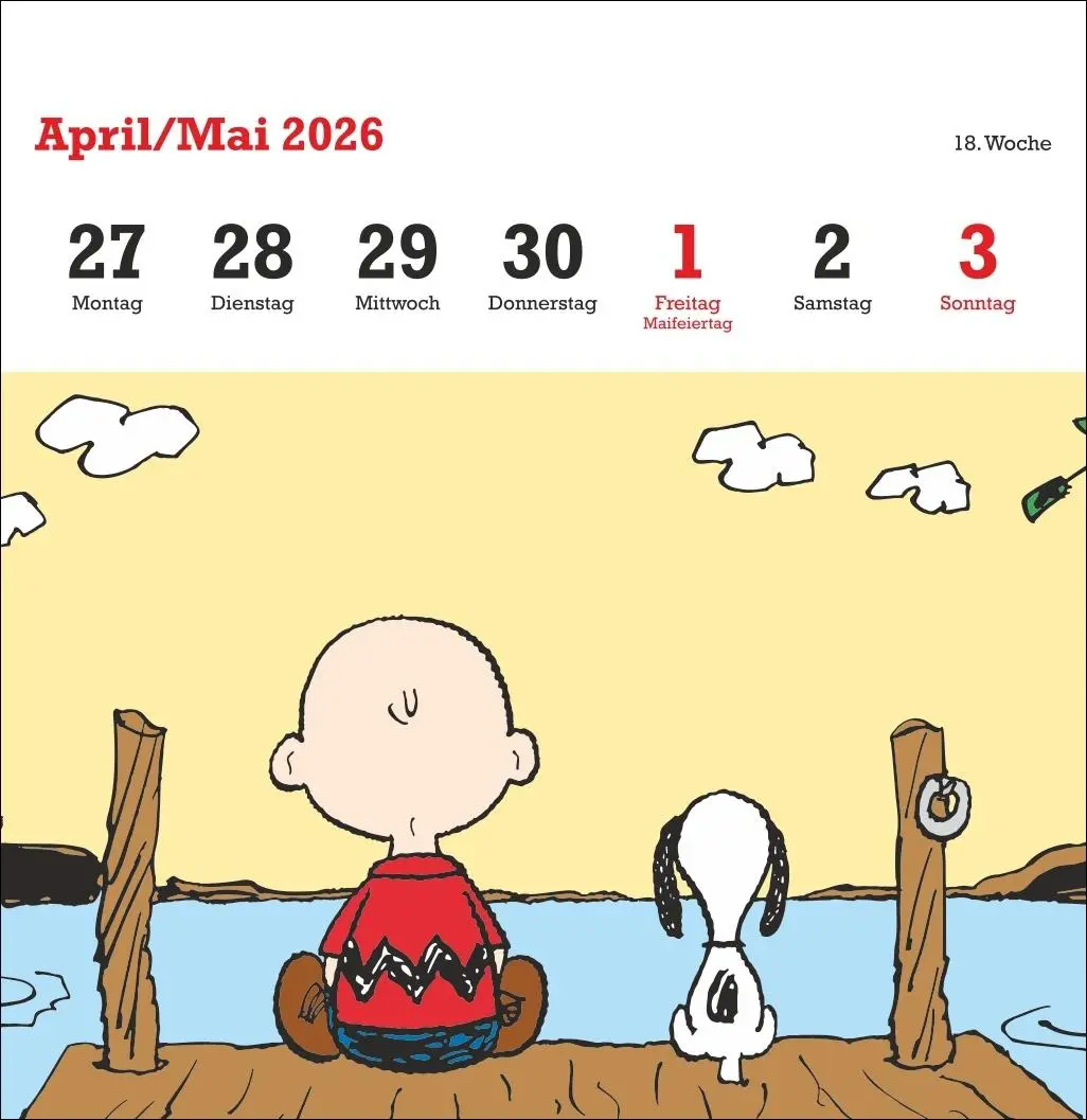 Bild: 9783756411405 | Peanuts Premium-Postkartenkalender 2026 | Heye | Kalender | 54 S.