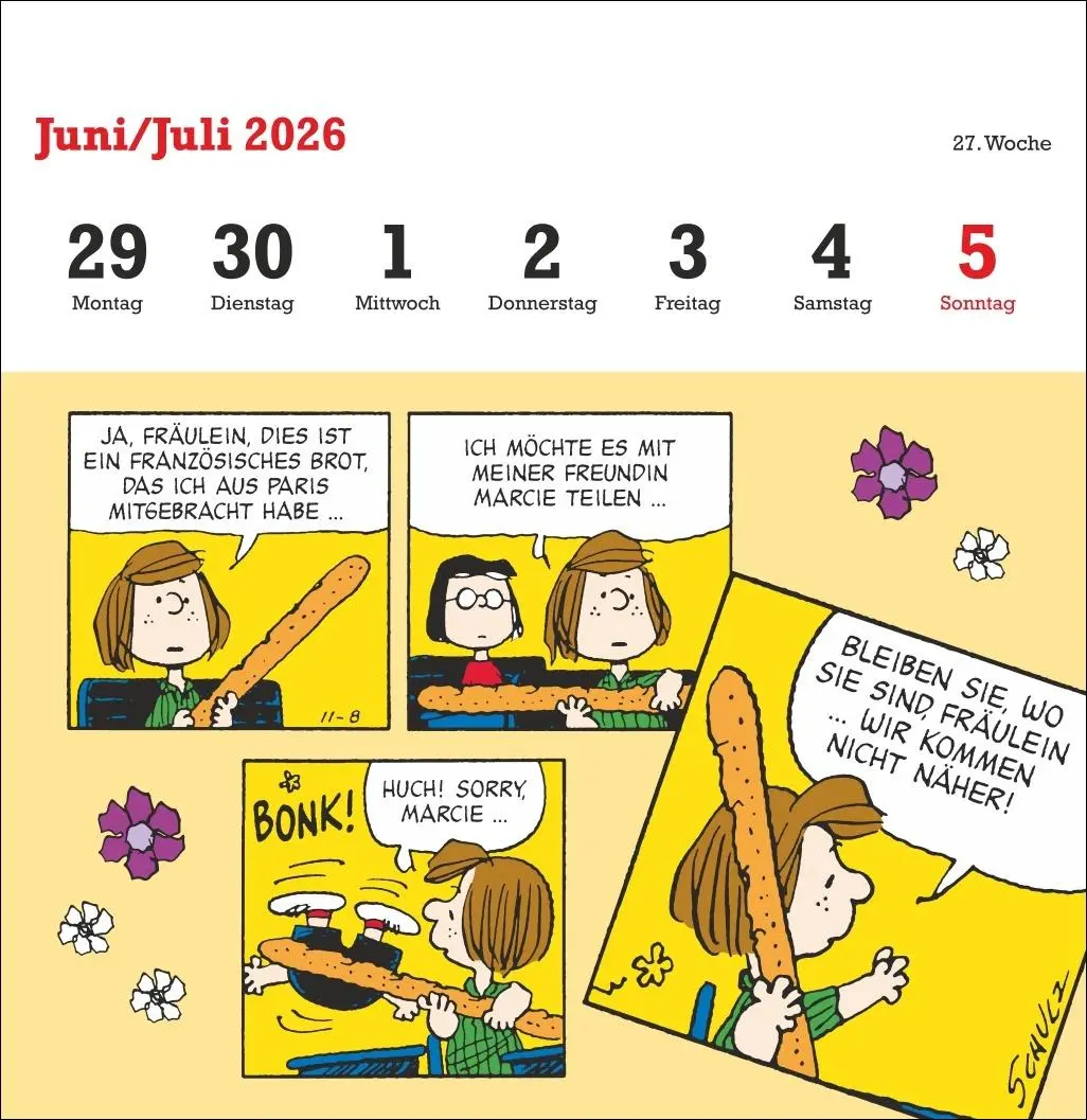Bild: 9783756411405 | Peanuts Premium-Postkartenkalender 2026 | Heye | Kalender | 54 S.