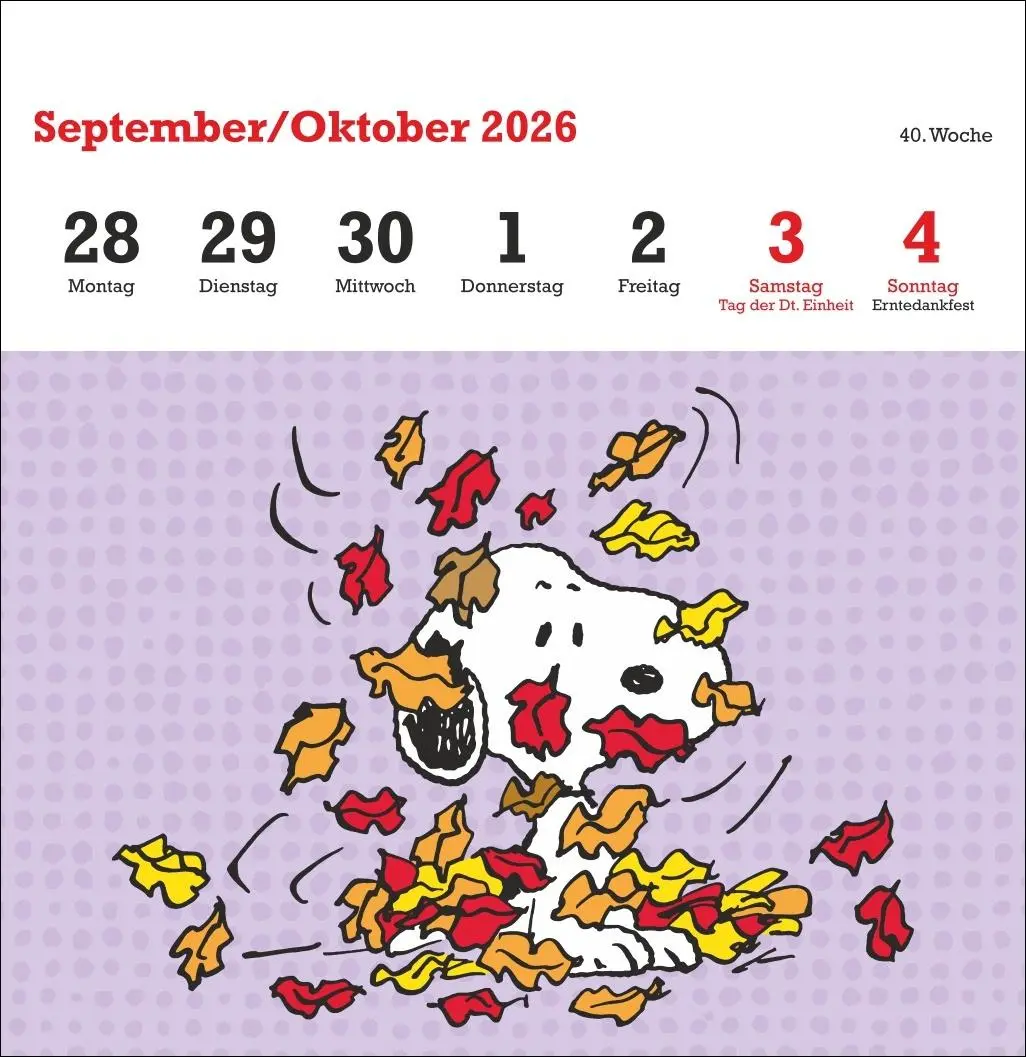 Bild: 9783756411405 | Peanuts Premium-Postkartenkalender 2026 | Heye | Kalender | 54 S.
