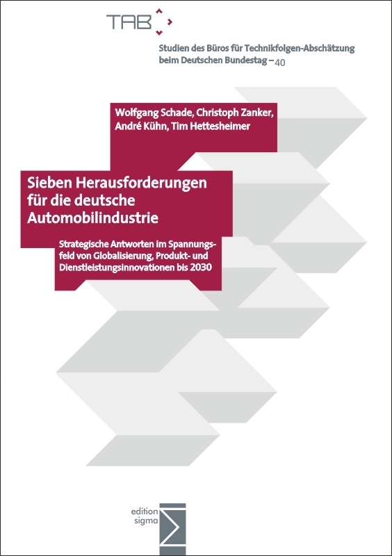 Cover: 9783836081405 | Sieben Herausforderungen für die deutsche Automobilindustrie | Schade