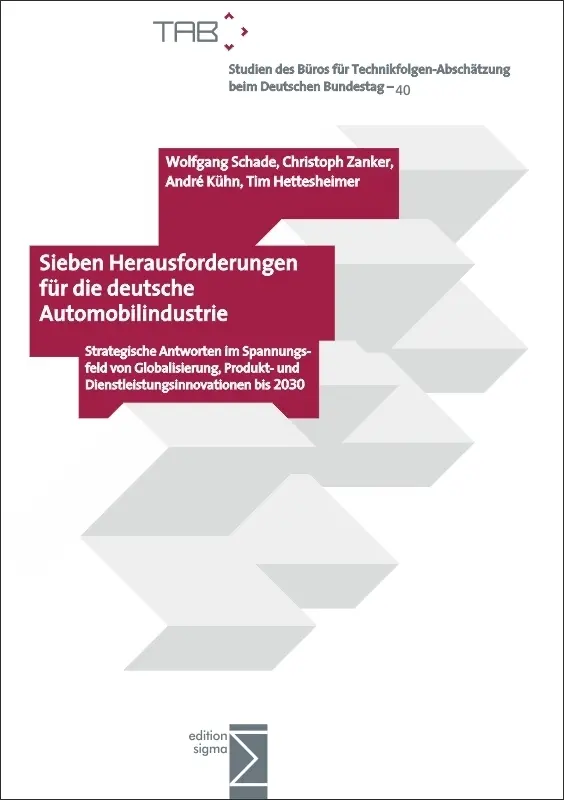 Cover: 9783836081405 | Sieben Herausforderungen für die deutsche Automobilindustrie | Schade