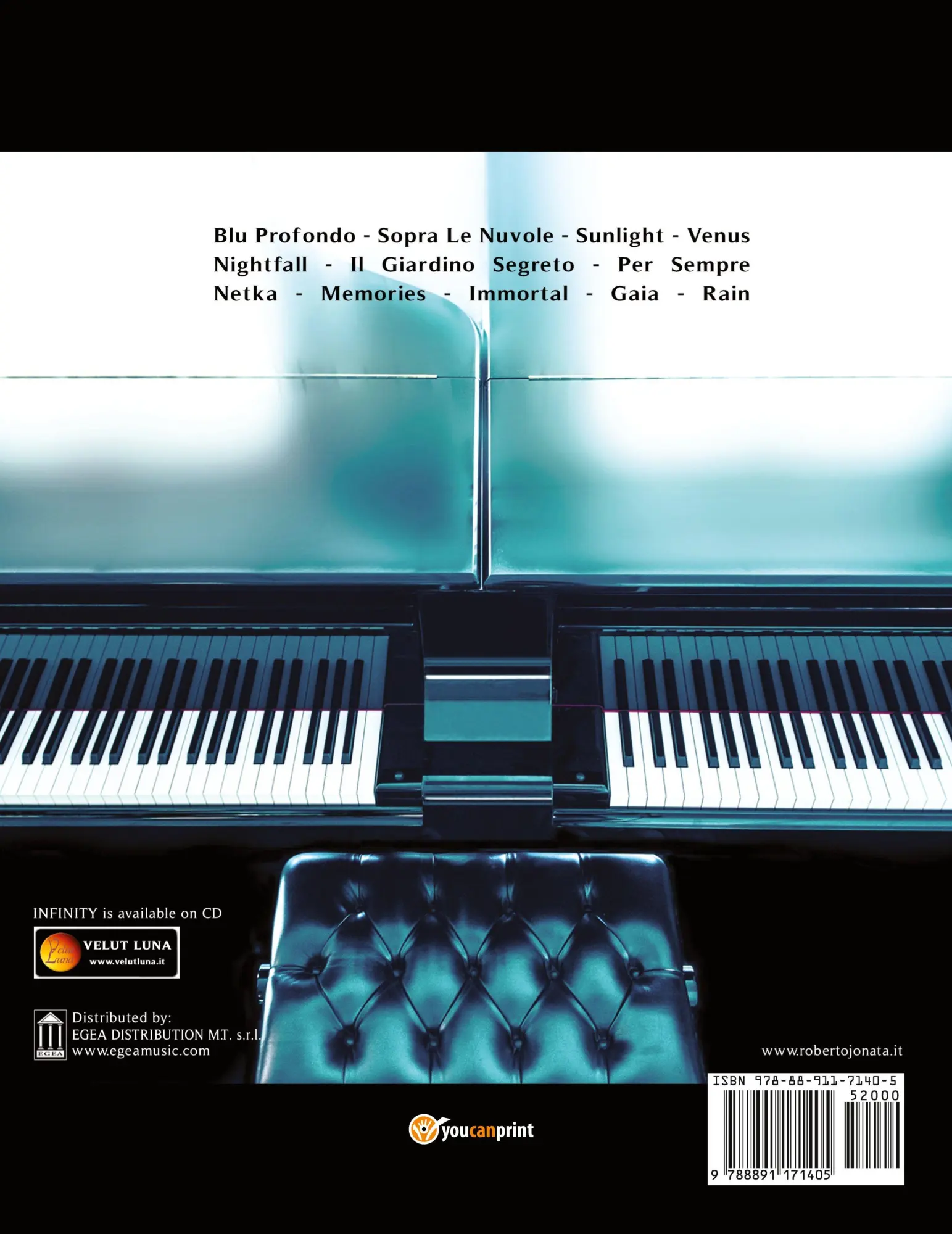Rückseite: 9788891171405 | Infinity | Roberto Jonata | Taschenbuch | Kartoniert / Broschiert
