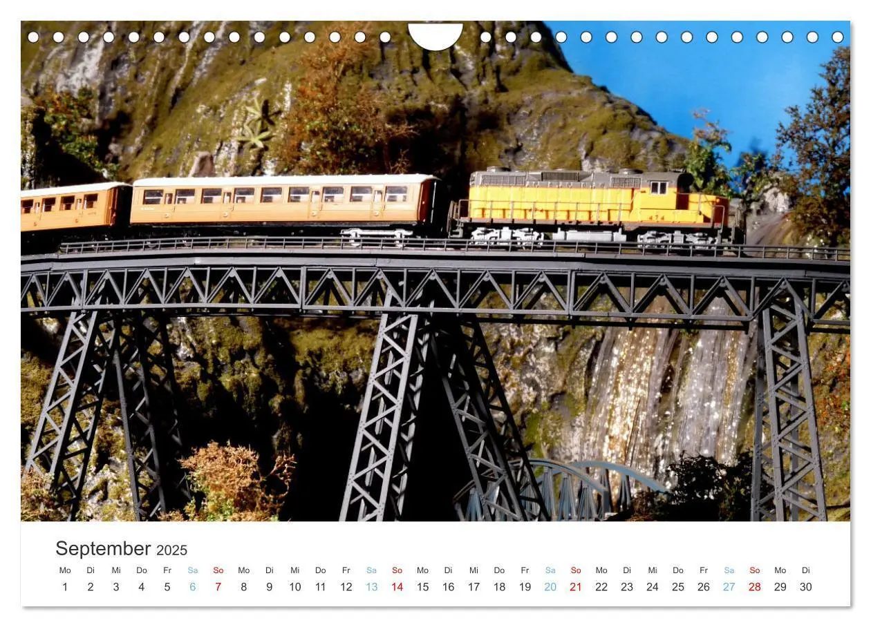 Bild: 9783435021505 | Modellbahnen aus aller Welt - H0, N, Z (Wandkalender 2025 DIN A4...