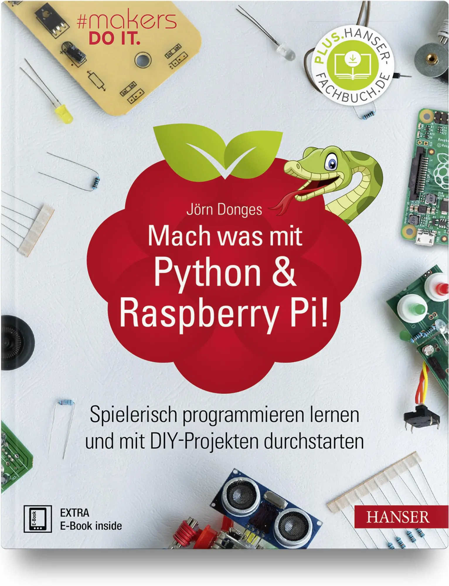 Cover: 9783446461505 | Mach was mit Python &amp; Raspberry Pi! | Jörn Donges | Bundle | 1 Buch