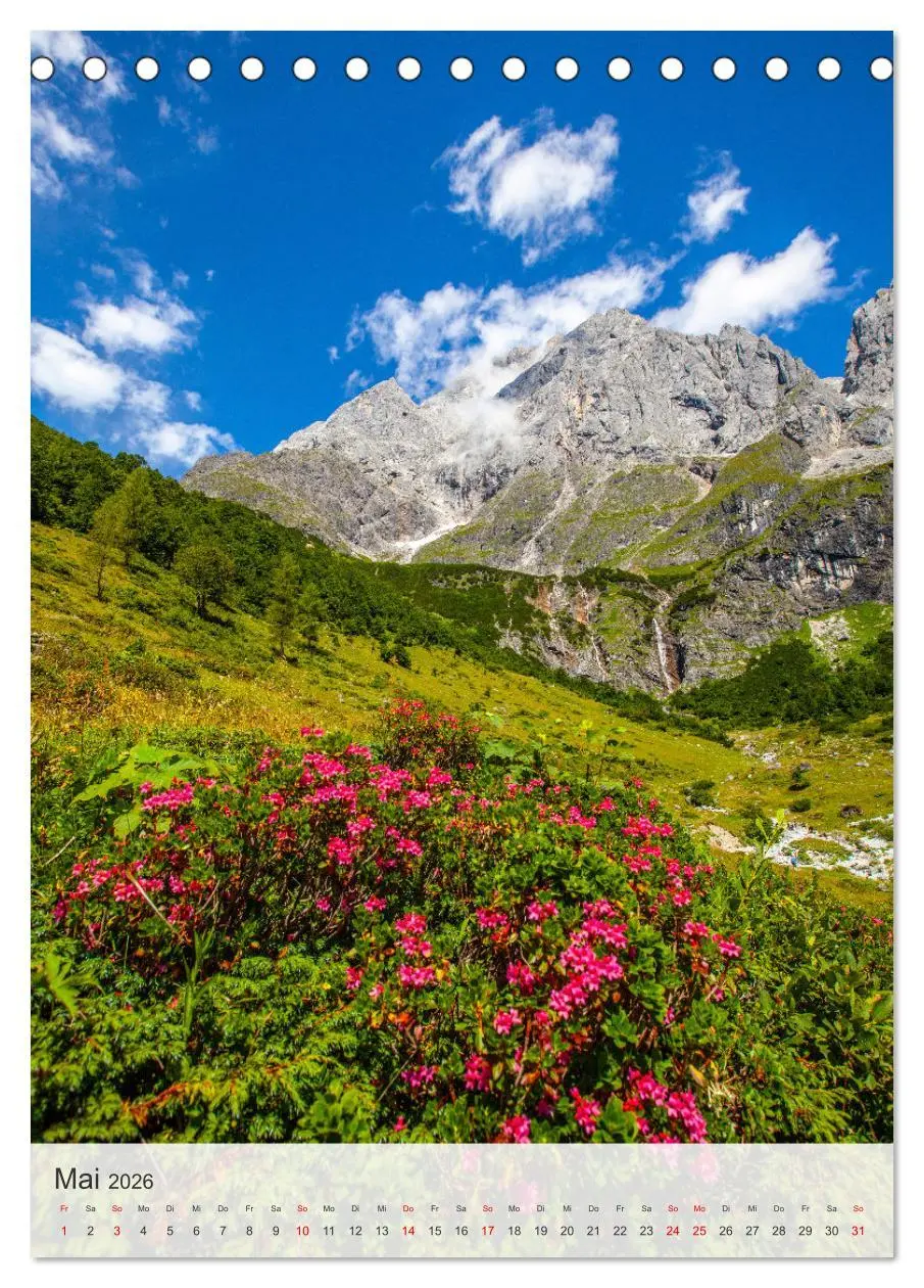 Bild: 9783457281505 | Mühlbach am Hochkönig (Tischkalender 2026 DIN A5 hoch), CALVENDO...