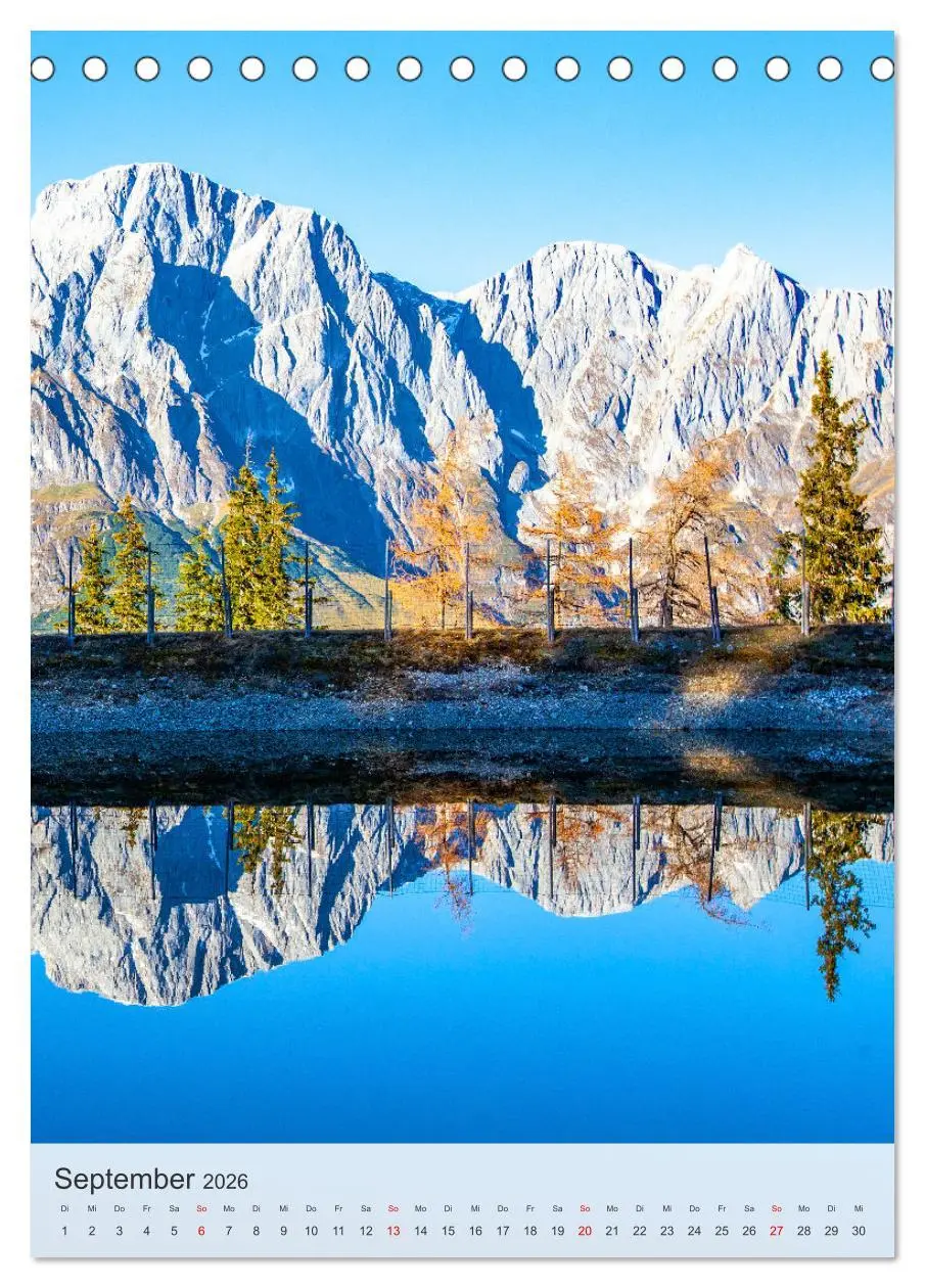 Bild: 9783457281505 | Mühlbach am Hochkönig (Tischkalender 2026 DIN A5 hoch), CALVENDO...