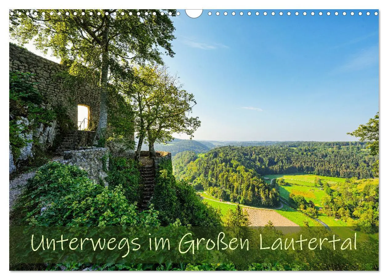 Cover: 9783457351505 | Unterwegs im Großen Lautertal (Wandkalender 2026 DIN A3 quer),...