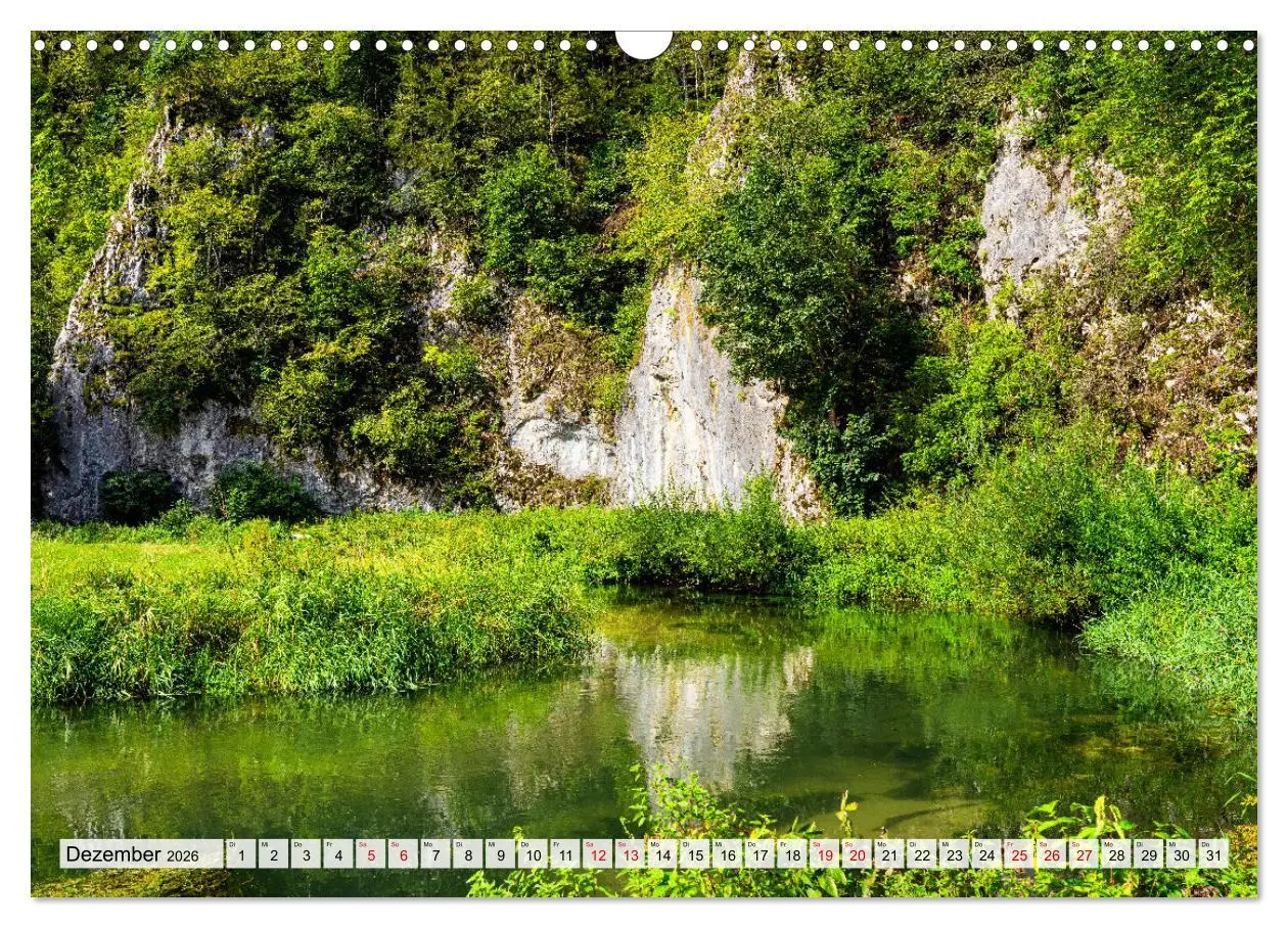 Bild: 9783457351505 | Unterwegs im Großen Lautertal (Wandkalender 2026 DIN A3 quer),...