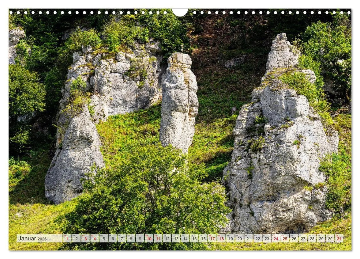 Bild: 9783457351505 | Unterwegs im Großen Lautertal (Wandkalender 2026 DIN A3 quer),...