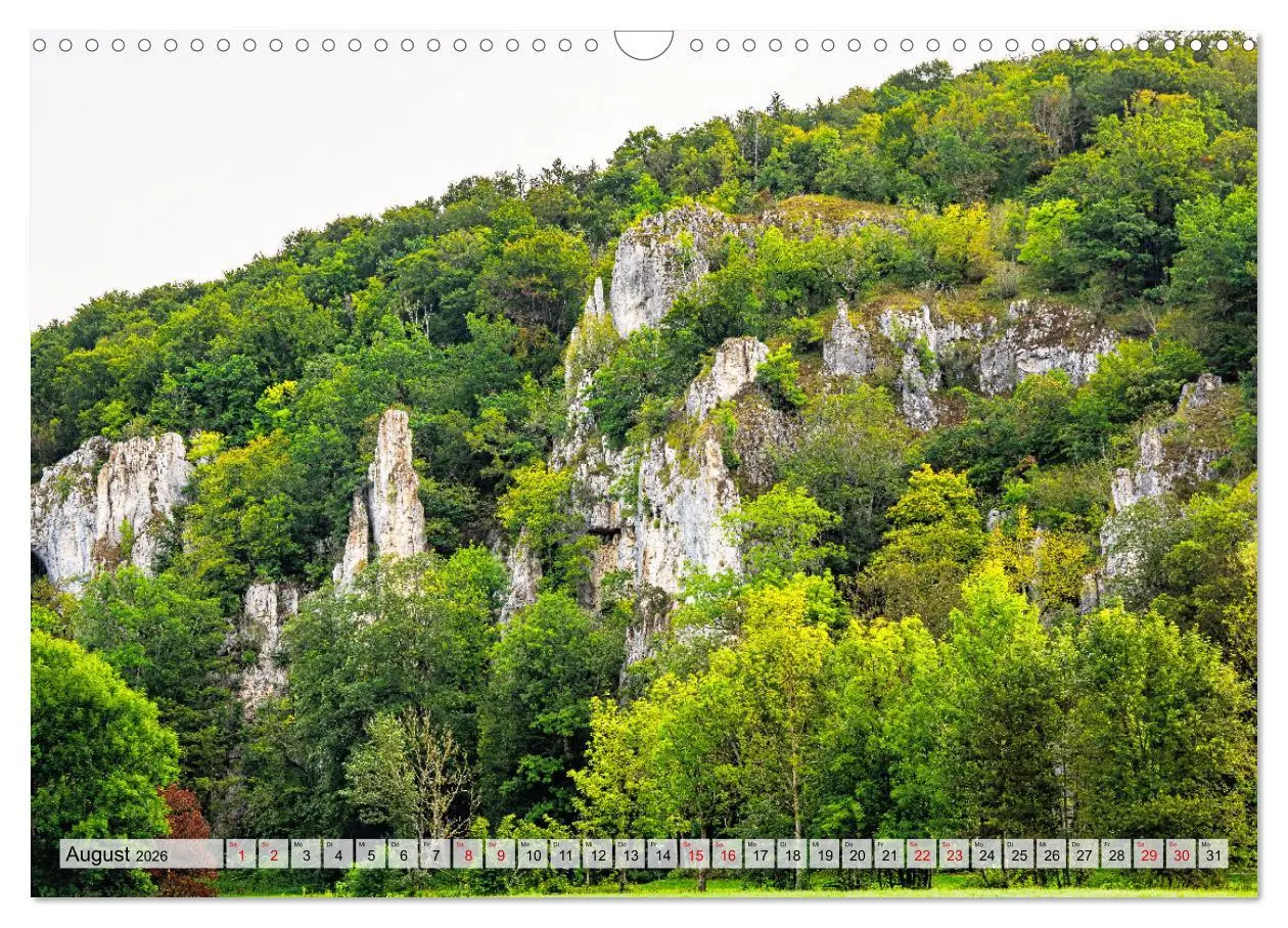 Bild: 9783457351505 | Unterwegs im Großen Lautertal (Wandkalender 2026 DIN A3 quer),...