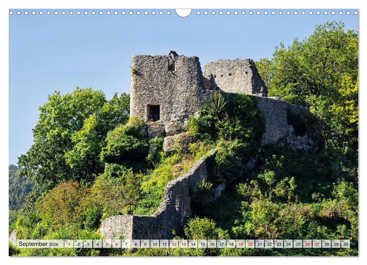 Bild: 9783457351505 | Unterwegs im Großen Lautertal (Wandkalender 2026 DIN A3 quer),...