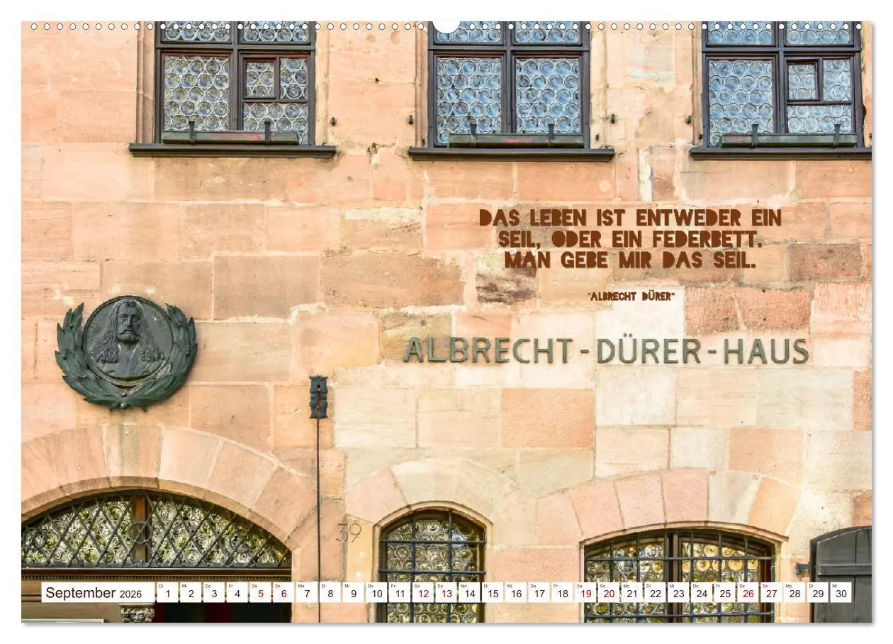 Bild: 9783457421505 | Nürnberg mit Zitaten von Albrecht Dürer (hochwertiger Premium...