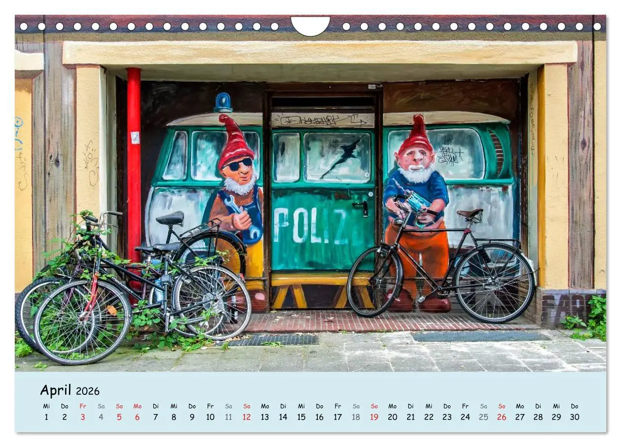 Bild: 9783516061505 | Düsseldorf - Die Kiefernstraße (Wandkalender 2026 DIN A4 quer),...