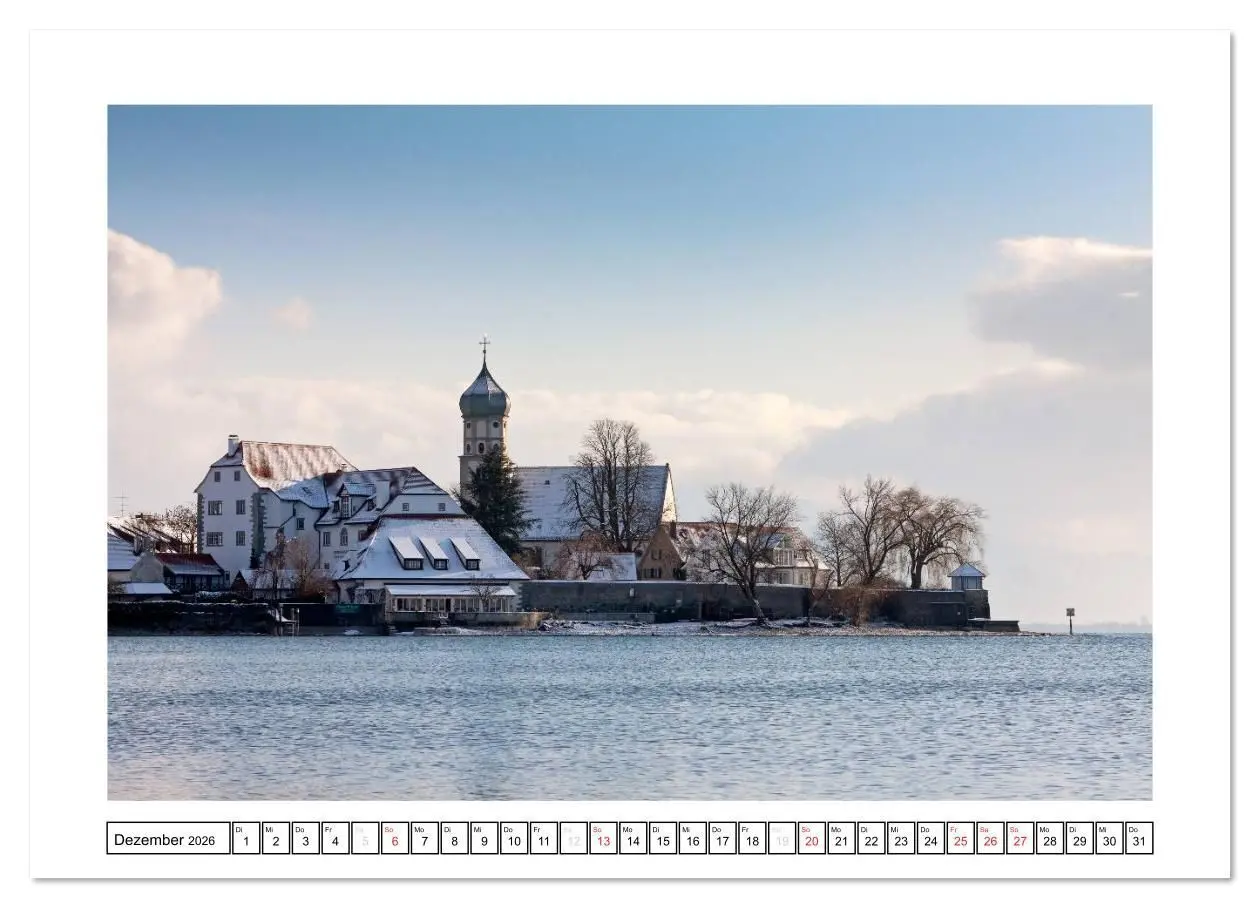 Bild: 9783516201505 | Bodensee 2026 (Wandkalender 2026 DIN A2 quer), CALVENDO Monatskalender