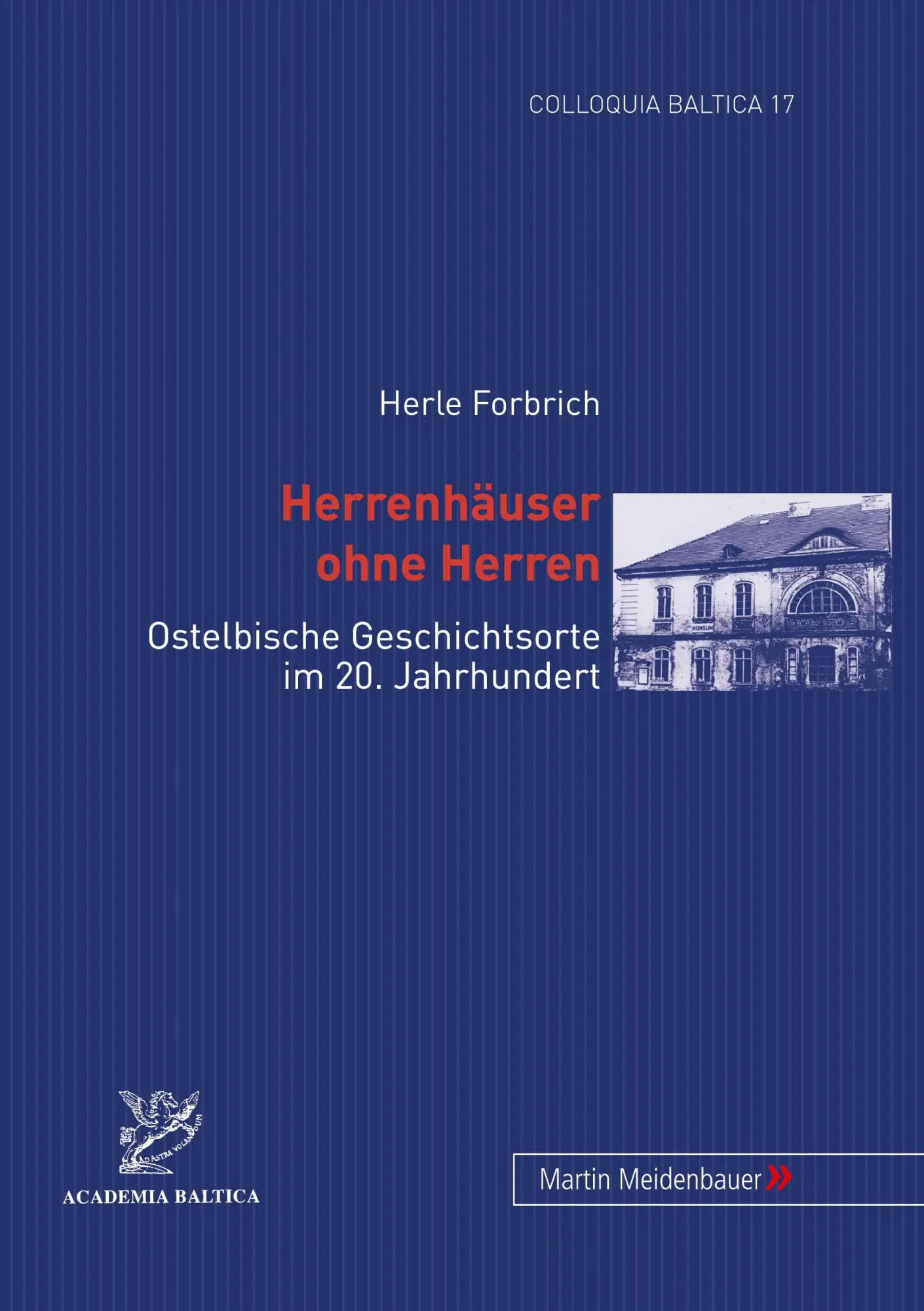 Cover: 9783899751505 | Herrenhäuser ohne Herren | Herle Forbrich | Taschenbuch | Deutsch