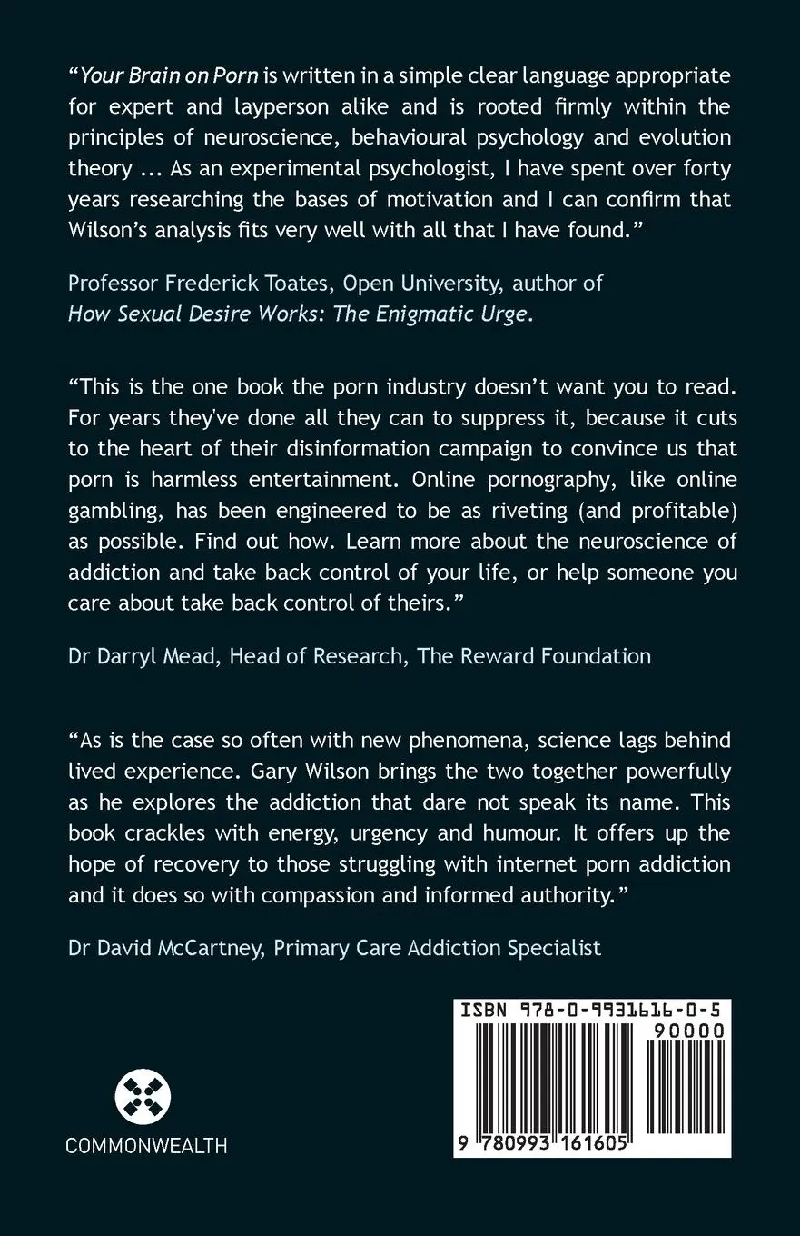 Rückseite: 9780993161605 | Your Brain on Porn | Gary Wilson | Taschenbuch | Englisch | 2015