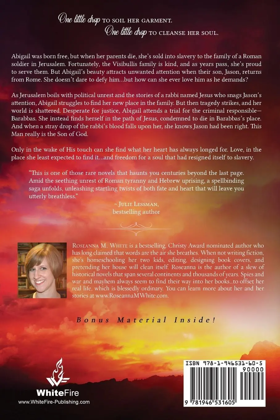 Rückseite: 9781946531605 | A Stray Drop of Blood | Roseanna M. White | Taschenbuch | Englisch