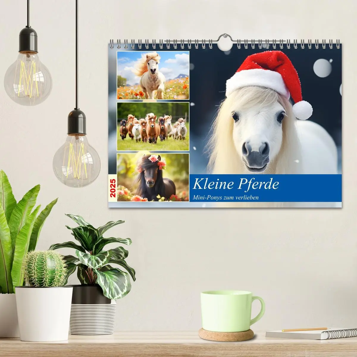 Bild: 9783435011605 | Kleine Pferde. Mini-Ponys zum verlieben (Wandkalender 2025 DIN A4...