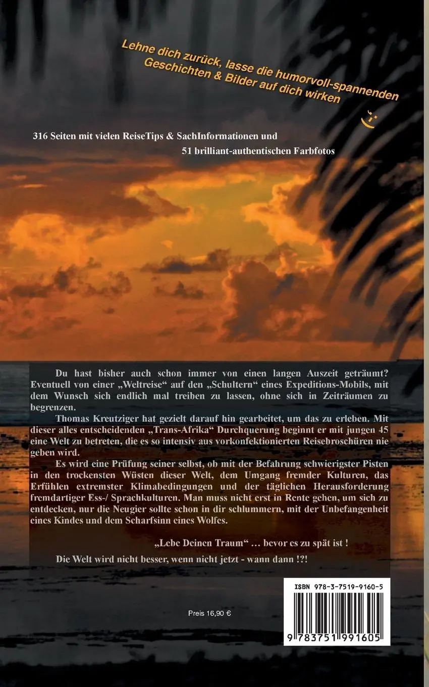Rückseite: 9783751991605 | Zeit spielt keine Rolle | Abenteuer Trans-Afrika - die Ostroute | Buch