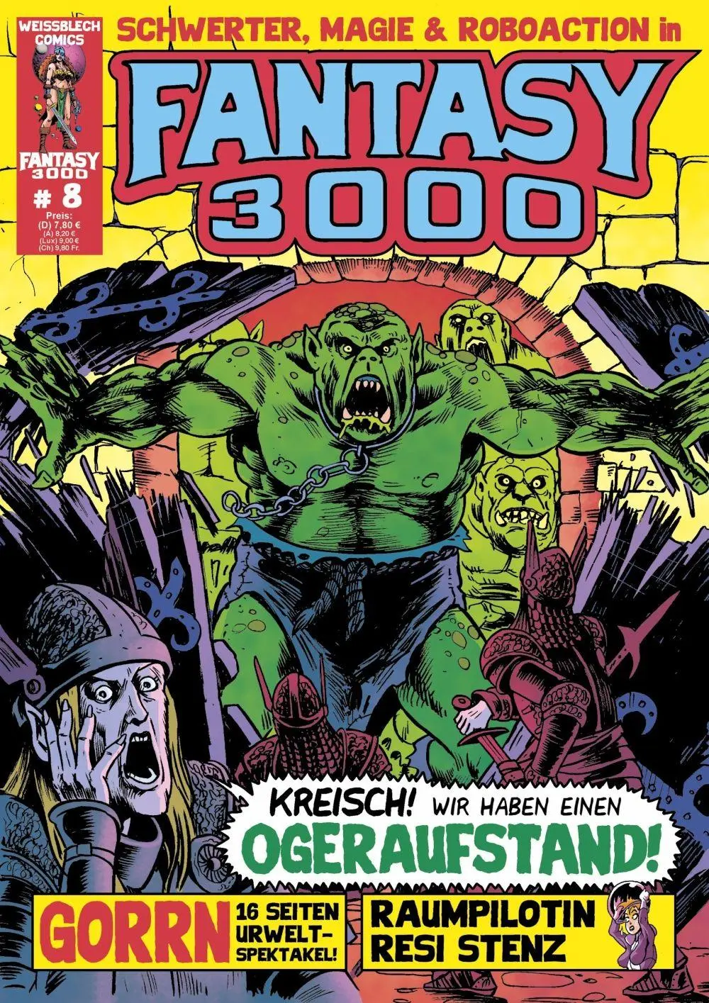 Cover: 9783869591605 | Fantasy 3000 Band 8 | Ogeraufstand! | Levin Kurio (u. a.) | Buch