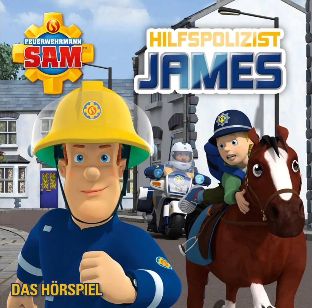 Cover: 4260646121705 | Feuerwehrman Sam - Hilfspolizist James - Das CD Hörspiel, 1 Audio-CD