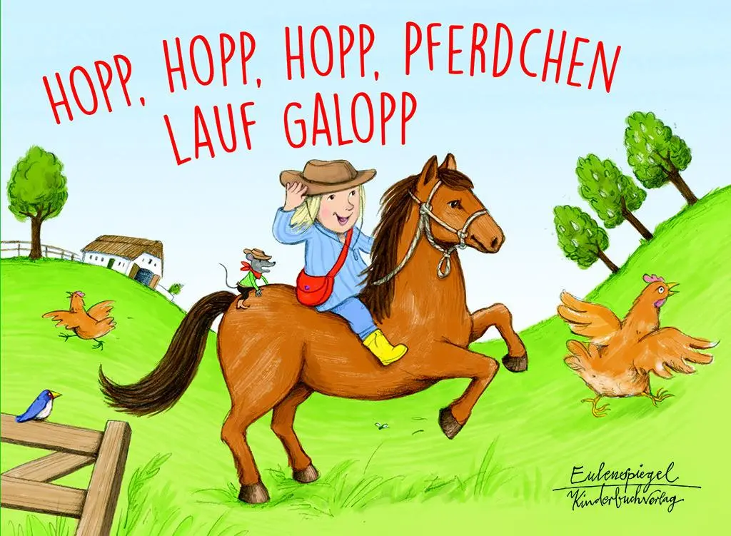 Cover: 9783359011705 | Hopp, hopp, hopp, Pferdchen lauf Galopp | Katharina Bußhoff | Buch