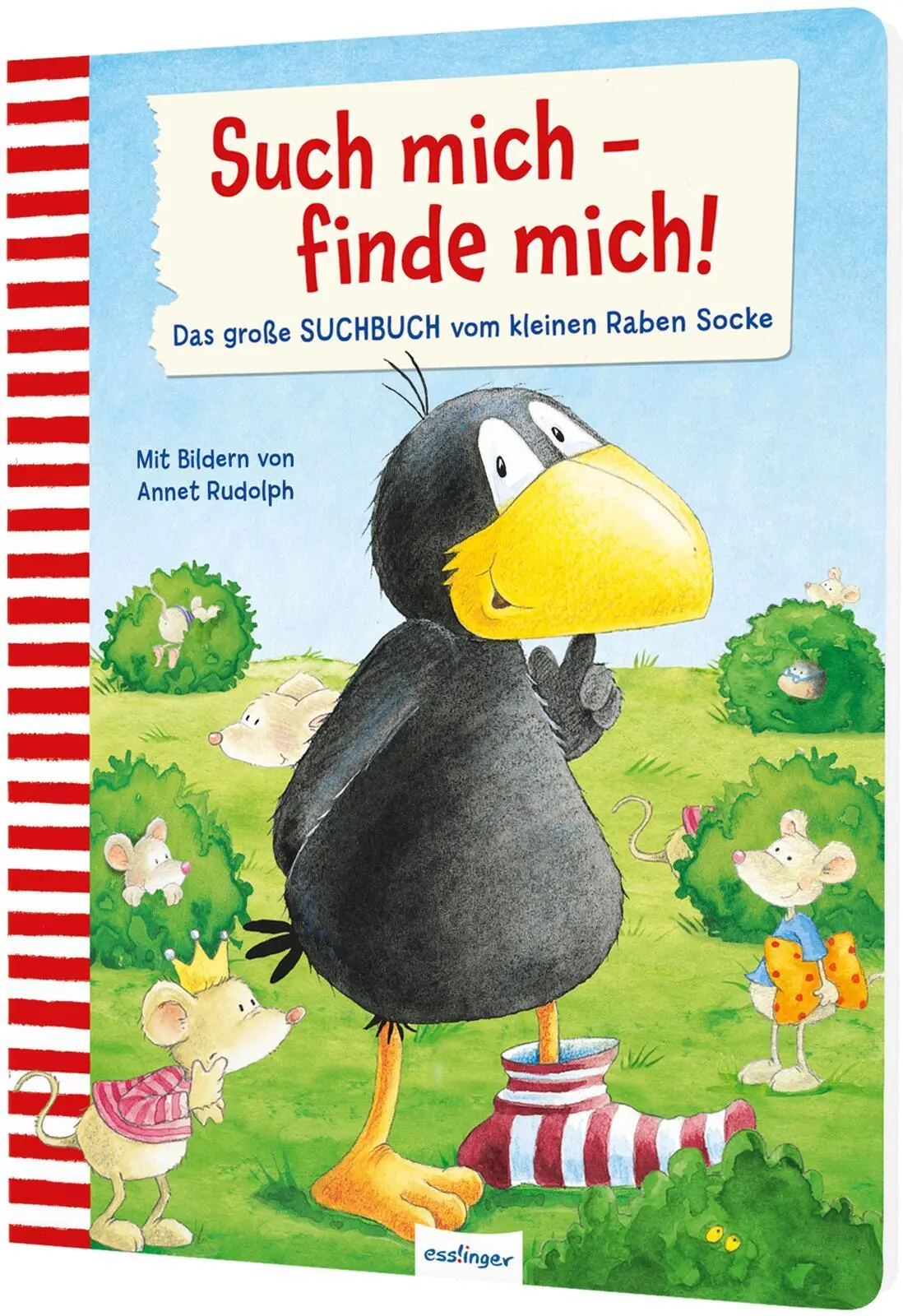 Cover: 9783480241705 | Der kleine Rabe Socke: Such mich - finde mich! | Nele Moost | Buch