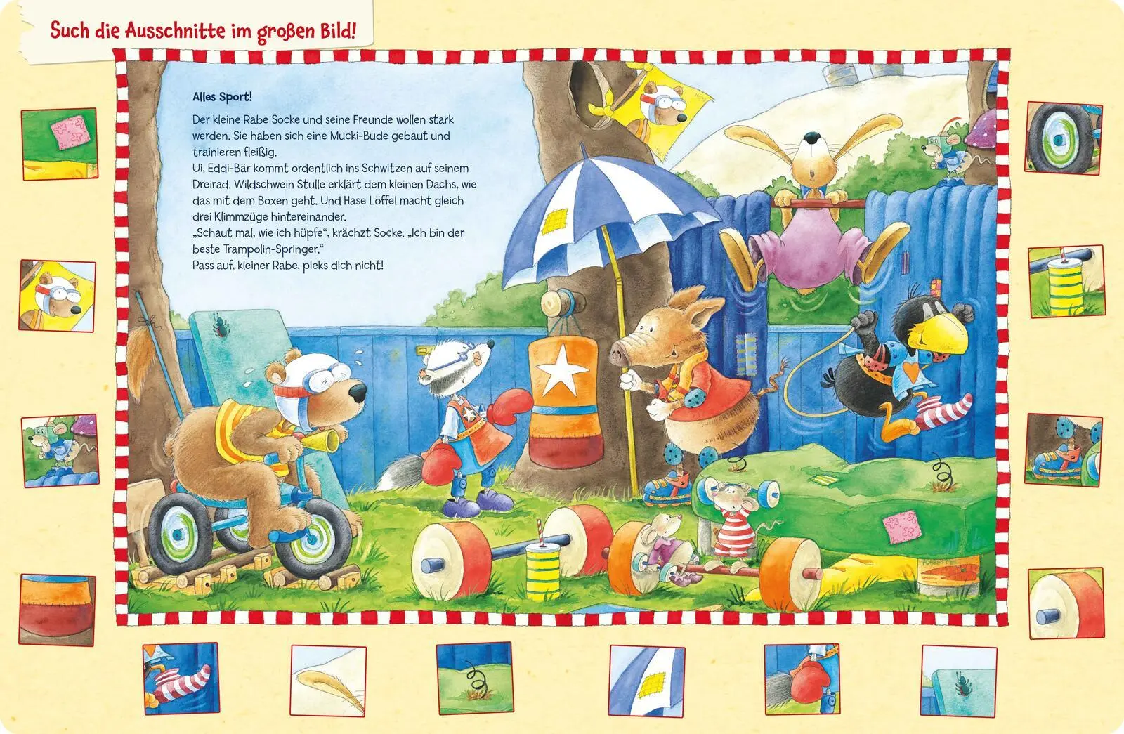 Bild: 9783480241705 | Der kleine Rabe Socke: Such mich - finde mich! | Nele Moost | Buch