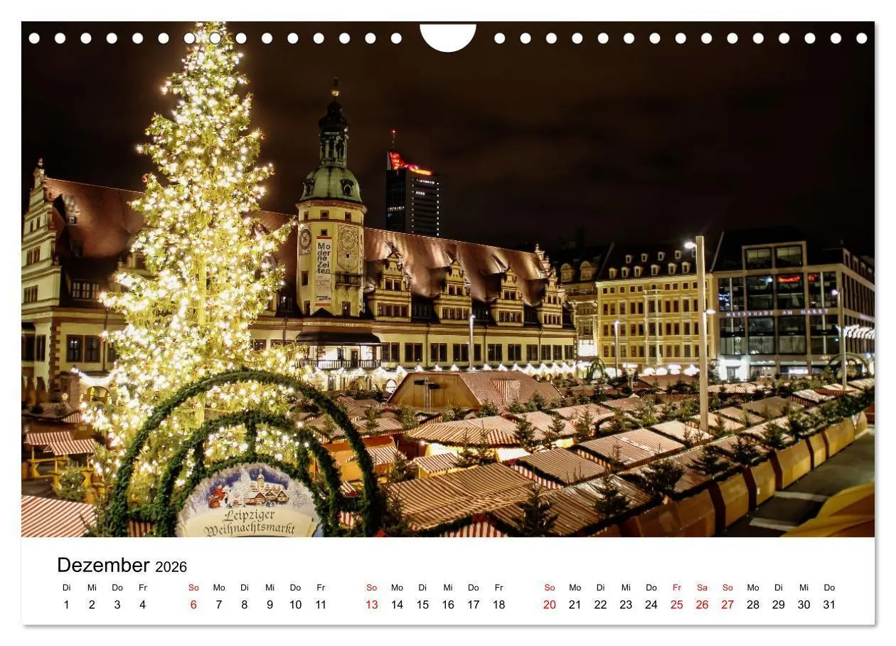 Bild: 9783516661705 | Leipzig - Stadtansichten zum Verlieben (Wandkalender 2026 DIN A4...