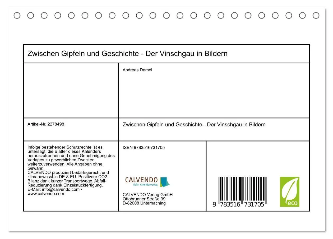 Bild: 9783516731705 | Zwischen Gipfeln und Geschichte - Der Vinschgau in Bildern...