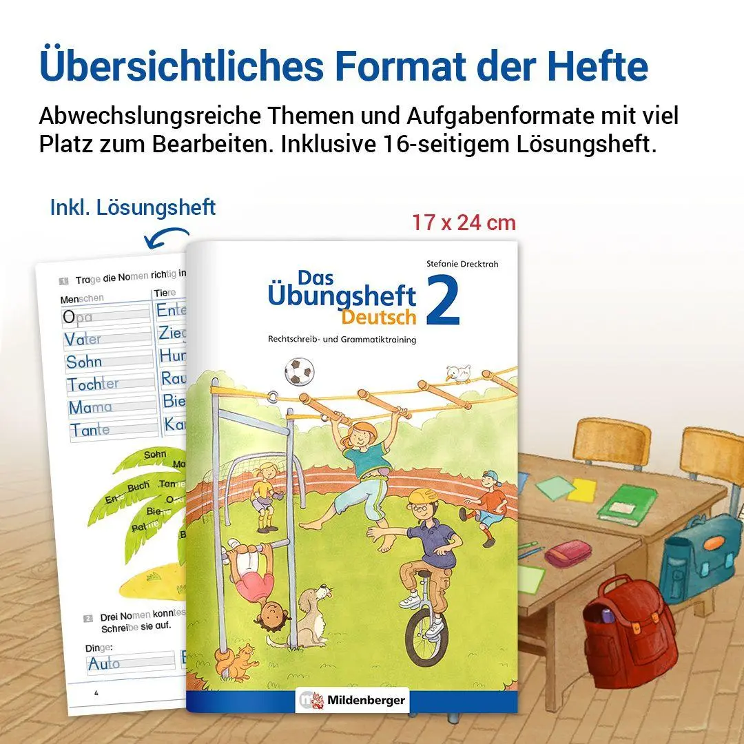 Bild: 9783619241705 | Das Übungsheft Deutsch 2 | Stefanie Drecktrah | Broschüre | 64 S.