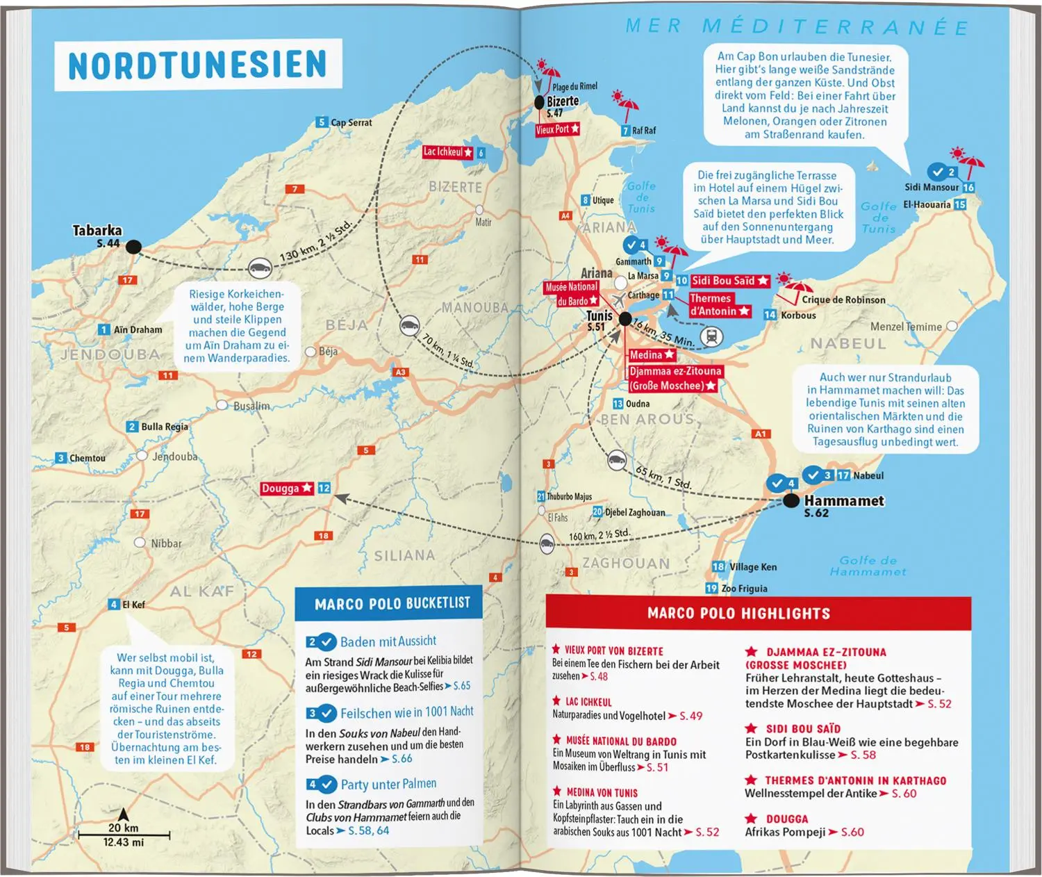 Bild: 9783829741705 | MARCO POLO Reiseführer Tunesien | Simon Kremer (u. a.) | Taschenbuch