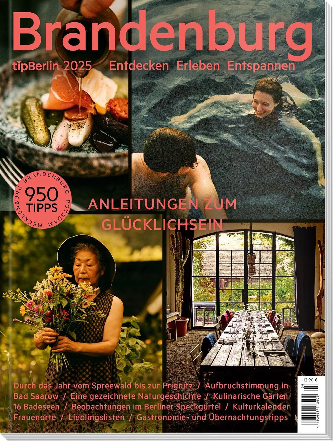 Cover: 9783946631705 | tipBerlin Brandenburg 2025 | Anleitungen zum Glücklichsein | GmbH