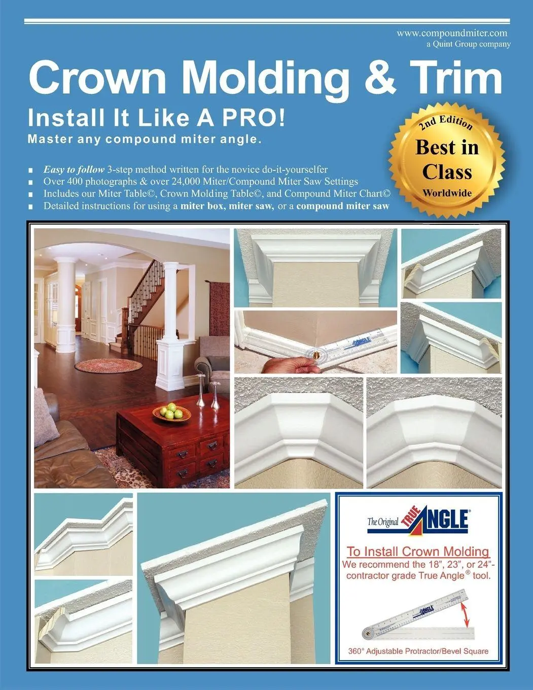 Cover: 9781612331805 | Crown Molding &amp; Trim | Install It Like a PRO! | Wayne Drake | Buch