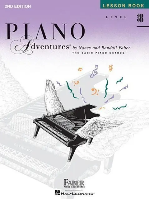 Cover: 9781616771805 | Piano Adventures - Lesson Book - Level 3b | Nancy Faber_Randall Faber