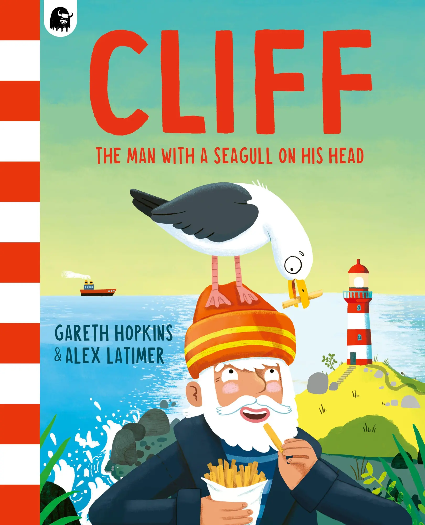 Cover: 9781836001805 | Cliff | The Man with a Seagull on his Head | Gareth Hopkins | Buch