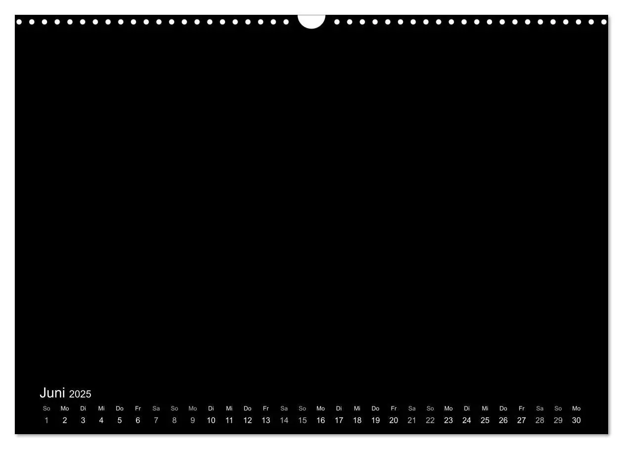Bild: 9783435231805 | Bastelkalender: DIY Kreativ-Kalender -schwarz- (Wandkalender 2025...