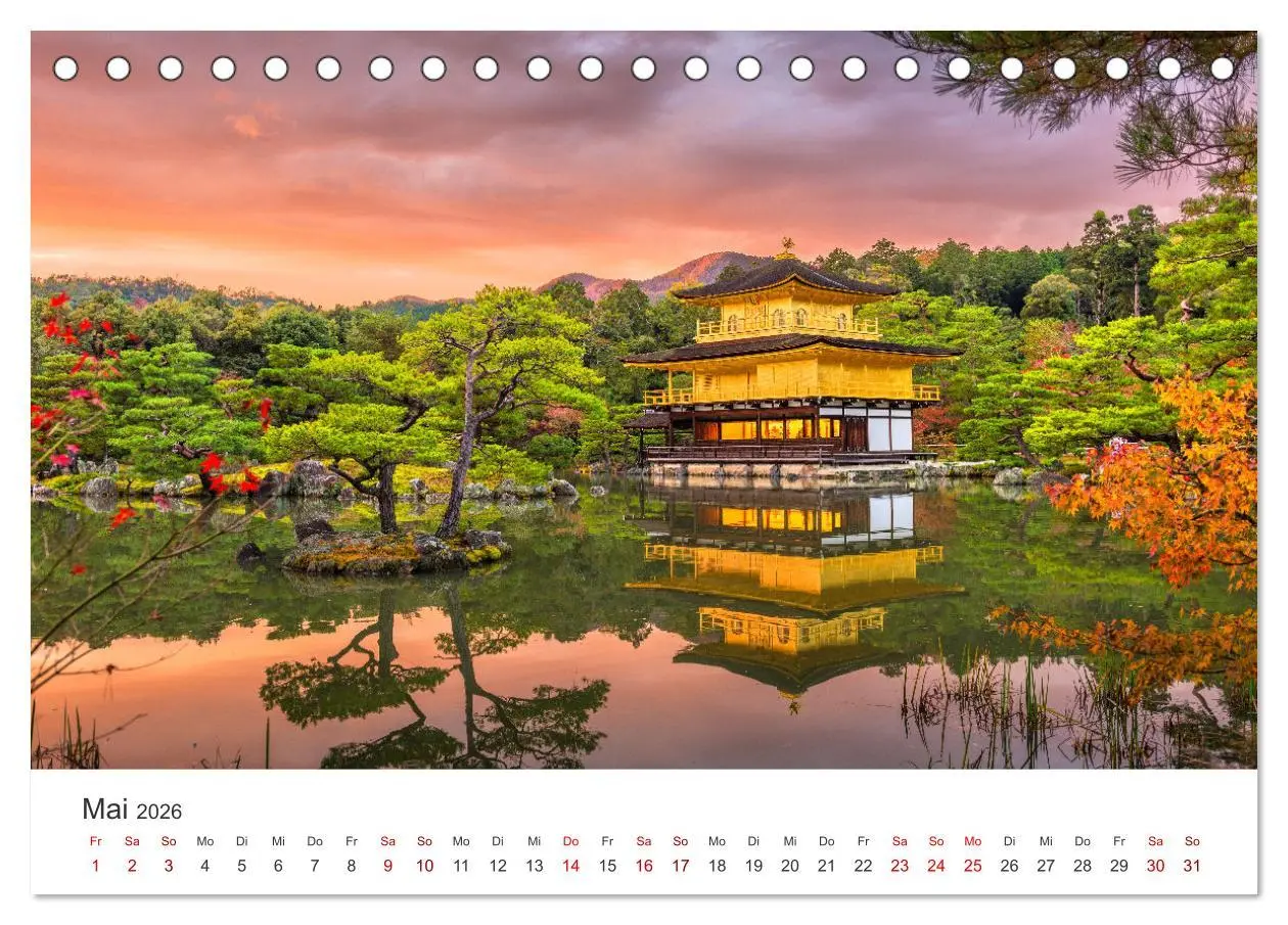 Bild: 9783457561805 | Japan - Im Land der aufgehenden Sonne. (Tischkalender 2026 DIN A5...