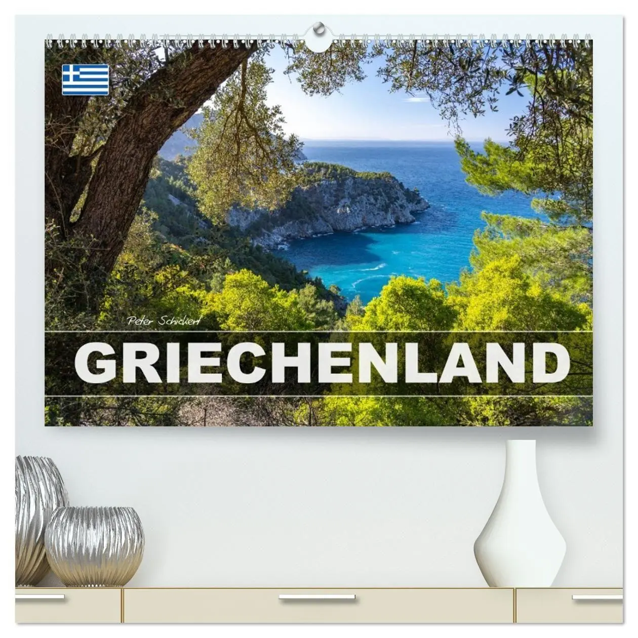 Cover: 9783457941805 | Griechenland (hochwertiger Premium Wandkalender 2026 DIN A2 quer),...