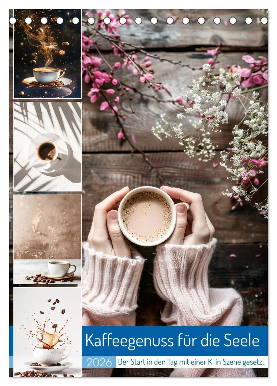Cover: 9783516271805 | Kaffeegenuss für die Seele (Tischkalender 2026 DIN A5 hoch),...